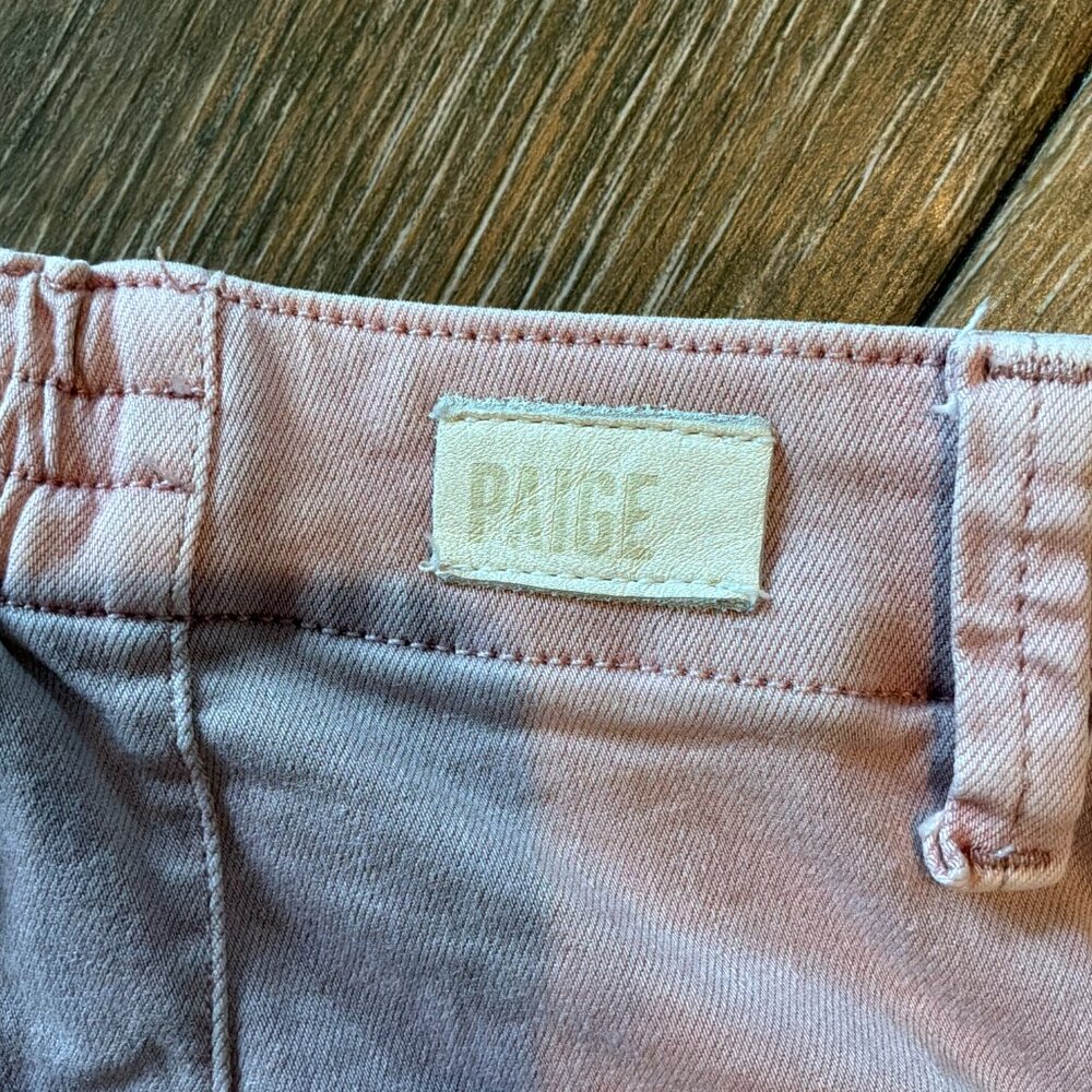 Paige Christy drawstring vintage rose shorts size 30 - Picture 8 of 12